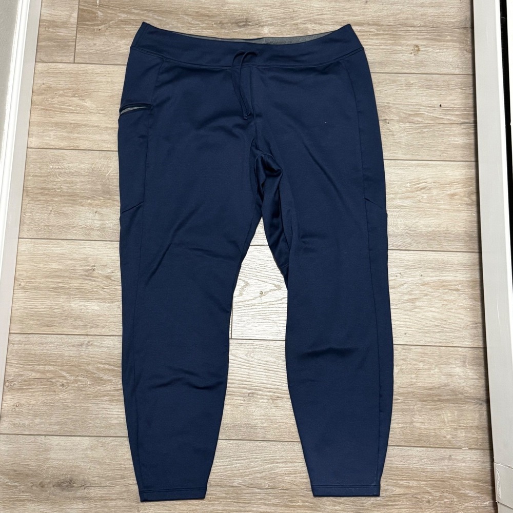 Patagonia Wind Shield Pants Mens XL Navy Blue Running Hiking Trousers sweatpants